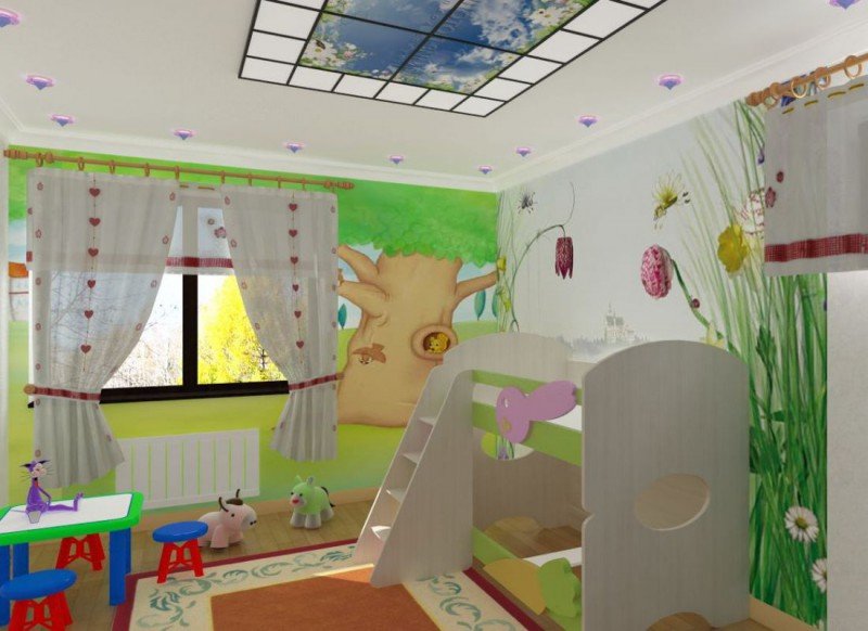 Дизайн детских комнат