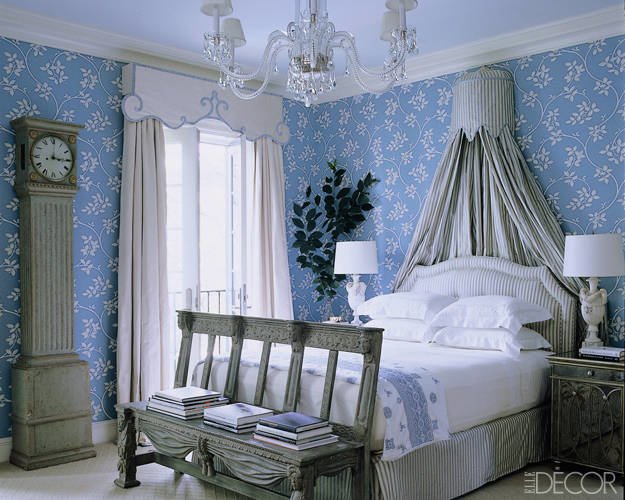 Дизайн спальни в стиле барокко