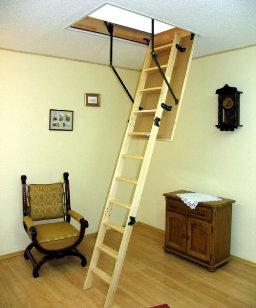 Как сделать лестницу на чердак